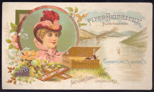 1890s Piper Heidsieck National Tobacco Works